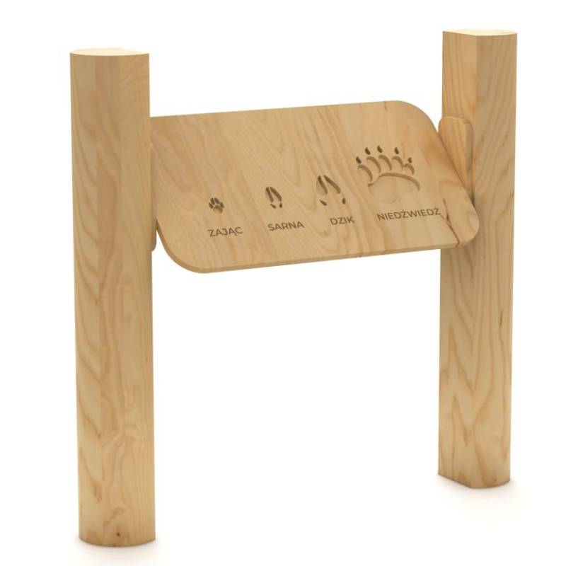 Edukačný panel Stopy