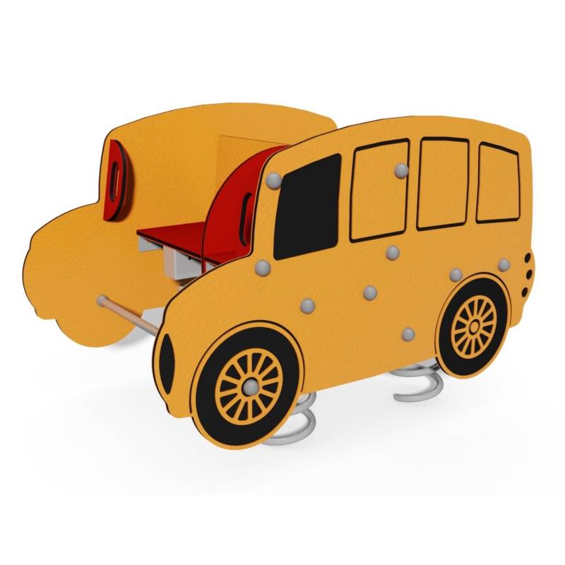 Pružinová hojdačka Autobus
