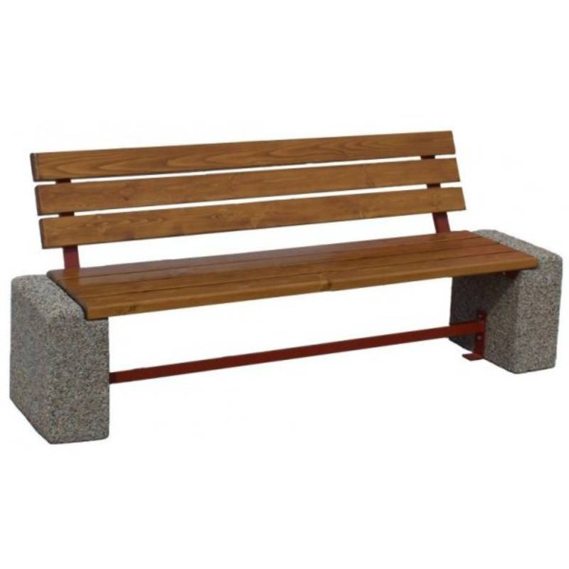 Lavička Ambra s opierkou
